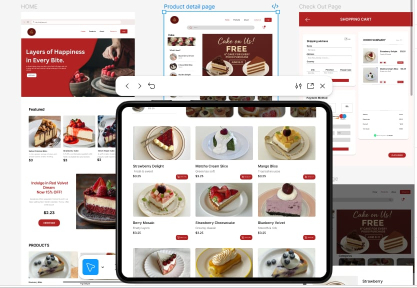 Screenshot of the Coffee Rest point of sale and inventory system